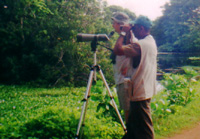 Mark Taylor with Prasanjith Caldera